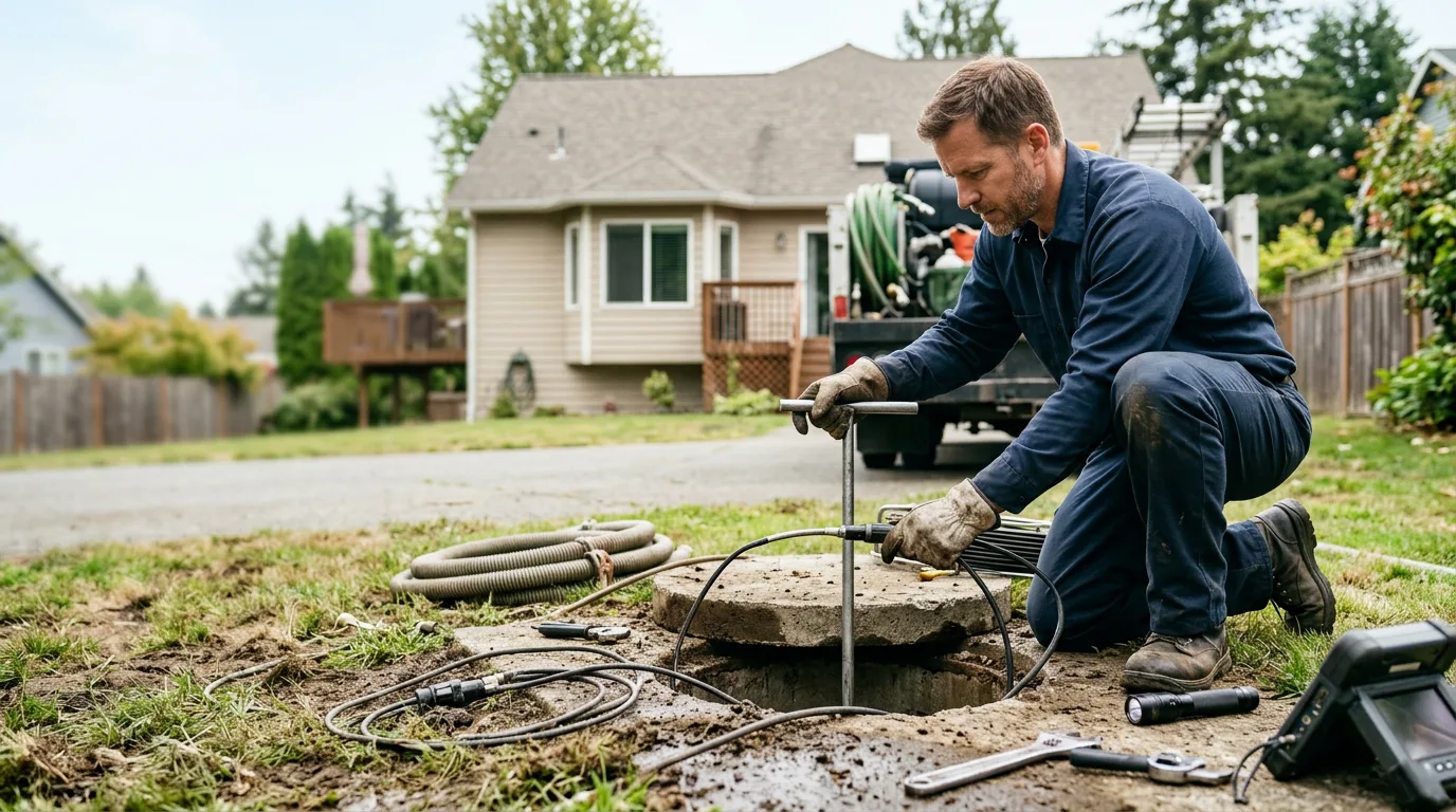 Septic Tank Pumping in Galvin, WA